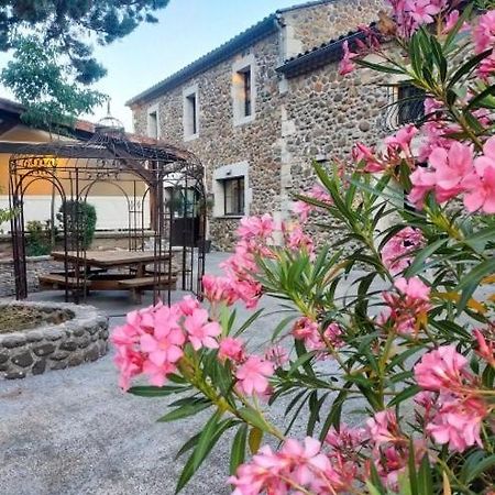 Hôtel du cros d'Auzon Saint-Maurice-dʼArdèche Exterior foto